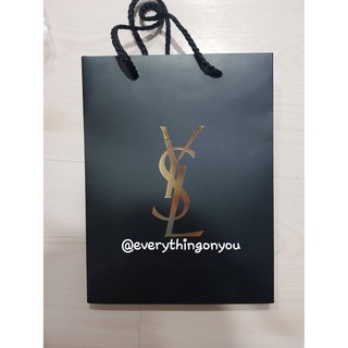 [พร้อมส่ง] ถุงกระดาษ YSL