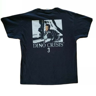 ผ้าฝ้ายคอกลมเสื้อยืด พิมพ์ลาย 2003 Dino Crisis 3 Capcom Video Game สไตล์วินเทจ คลาสสิก ไม่ซ้ําใคร สําหรับผู้ชาย 671646fr