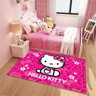 hello kitty พรมปูพื้นห้องนอน พรมปูพื้น พรมปูพื้นน่ารัก ผ้าปูพื้นห้องนอน