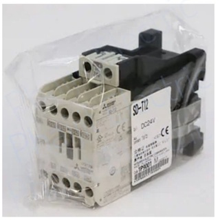 Mitsubishi Contactors SD-T12 DC24V Mitsubishi AC220-240V แมกเนติก - S-T, 3P, คอยล์ 24VDC, 12A, 5.5kW, 1NO+1NC