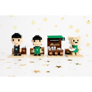 2019​ Starbucks​ Rewards Singapore​ mini collectibles​ set​ (lego) Member​ Exclusive