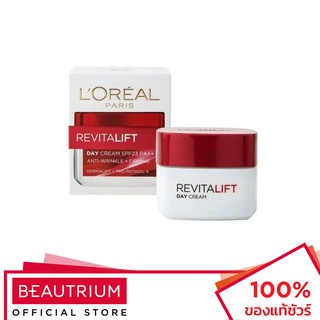 LORÉAL PARIS Revitalift Day Cream SPF23 PA++ Anti-Wrinkle + Firming ครีมบำรุงผิวหน้า 50ml