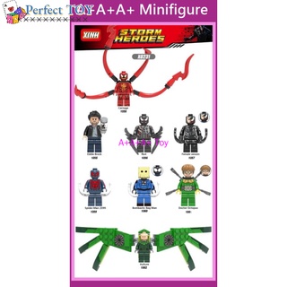 PS Minifigures X0231 Superhero Slaughter Doctor Octopus Spider-man Building Blocks Toys