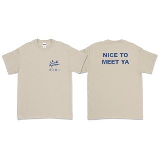 เสื้อยืด ลาย Niall HORAN NICE TO MEET YA (ด้านหน้า และด้านหลัง)