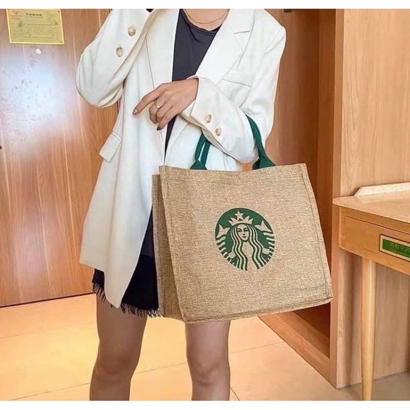 🖤กระเป๋าถือ❤ กระเป๋า Stabucks สินค้าพร้อมส่ง!!