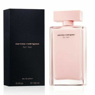 [แท้💯%] น้ำหอมผู้หญิง นาซิโซ สีชมพู Narciso Rodriguez for Her EDP 100 ml.(พร้อมส่ง+กล่องซีล)