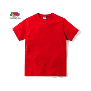 Fruit of The Loom® Classic Red เสื้อยืดแขนสั้น - แดง