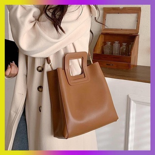 Bucket Bag Minimalist ความจุใหม่กระเป๋าถือสูง -กระเป๋าถือขั้นสูง