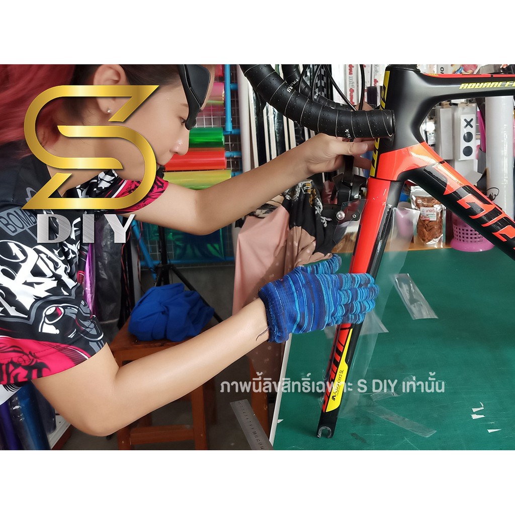 รีดสติ๊กเกอร์ ถุงมือ ถุงมือช่าง ( 1คู่ ) ช่างใช้งานจริง ( sdiy )