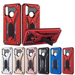 Robot case เคสหุ่นยนต์ Huawei Y9 2018 / Y9 2019 / Y9prime / Y9s / Y7P 2020 / Y7Pro 2018 / Y7Pro 2019 / Y6P 2020 มีขาตั้ง