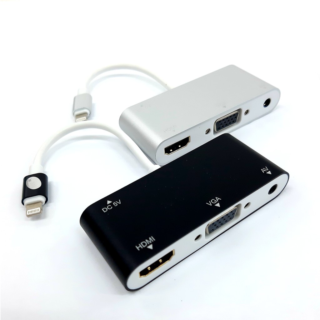 ลดราคา Lightning To HDMI/VGA/AV Adapter(สำหรับ iPhone) (สินค้ามีพร้อมส่ง) #ค้นหาเพิ่มเติม ท่นวางโทรศัพท์ Analog To Digital ลำโพงคอม NUBWO PCI Express Card แหล่งจ่ายไฟ PHANTOM