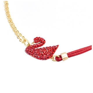 Swar red Swan iconic Swan สร้อยข้อมือแฟชั่น คลาสสิก ของขวัญสําหรับผู้หญิง