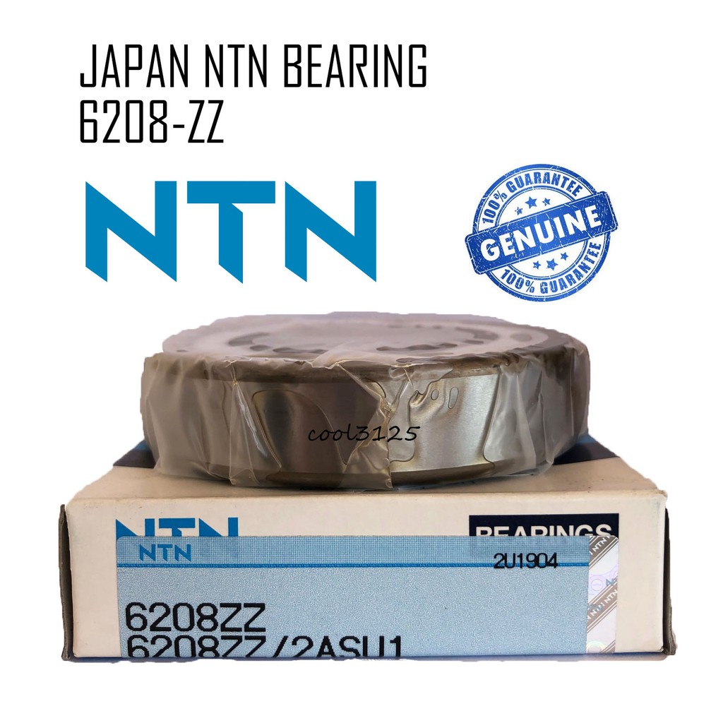 6208 ZZ NTN JAPAN BEARING 6208-ZZ