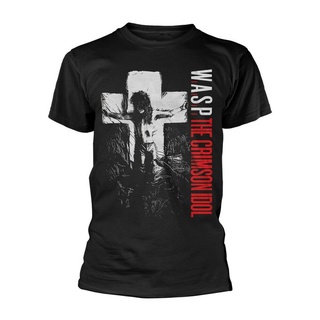 เสื้อยืดวินเทจเสื้อยืด พิมพ์ลาย WASP The Crimson Idol สไตล์คลาสสิก ไม่ซ้ําใคร สําหรับผู้ชาย 128583S-5XL