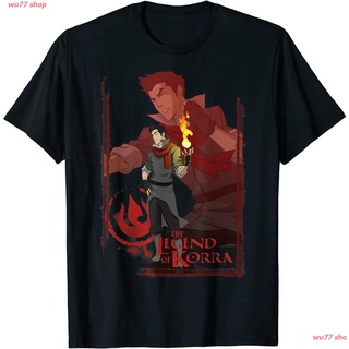 New The Legend Of Korra Mako Firebender Portrait T-Shirt เสื้อยืด ดพิมพ์ลาย เสื้อยืดผ้าฝ้าย คอกลม cotton แฟชั่น sale Uni