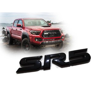 LOGO SR5 โลโก้ 3D สีดำเงา สำหรับ TOYOTA HILUX VIGO REVO ราคาดีที่สุด จบในที่เดียว