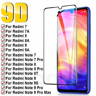 5D Redmi Note 5 5A 6 6A 7 8 8A K20 9 9A 9i 9C 9T 10X Pro Plus 4G 5G Prime เต็มจอ ฟิล์มกันรอย ฟิล์ม กระจกนิรภัย ป้องกันจอ