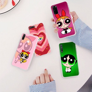 Ml-232 เคสโทรศัพท์มือถือนิ่ม แบบใส ลาย Powerpuff Girls สําหรับ Realme 10 Pro 9 Plus C30S C55 C35