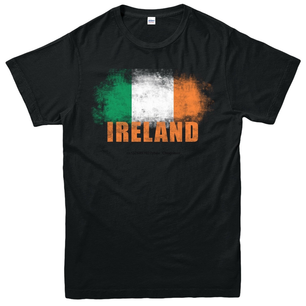 เสื้อเด็กหญิง - ผ้าฝ้าย80%ไอร์แลนด์ธงเสื้อยืดประเทศที่ระลึกความรักของขวัญวินเทจขนาดบนสุดxsเพื่อ3xl