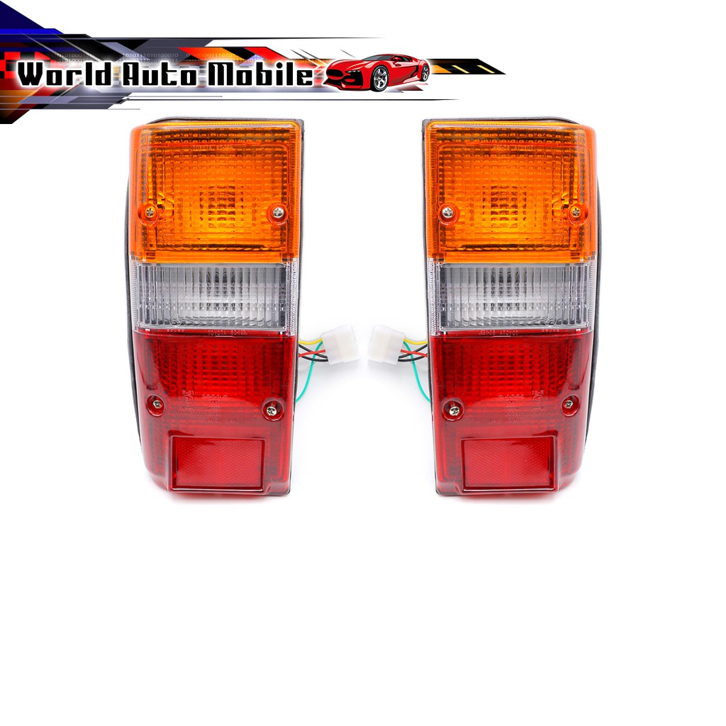 ไฟท้าย ซ้าย+ขวา พร้อมหลอด Toyota  Land Cruiser FJ60 FJ62 BJ60 62 HJ61 ปี 1980 - 1990