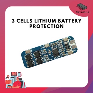 3 cells lithium battery protection board