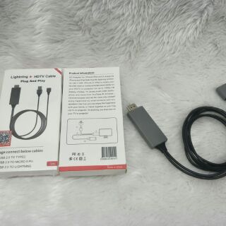 สายแปลง Phone HDTV Cable Plug And Play  ไอทั้งiOS. ไทโคร ไทc