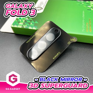 เลนส์กล้อง 3D SuperGuard สำหรับ Samsung Z Fold3 |  (Black Mirror) ยี่ห้อ Liga (ลีก้า)