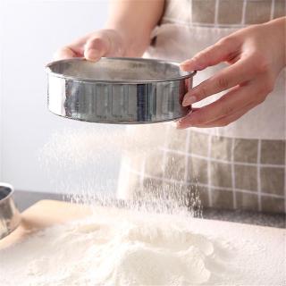 60 Mesh Stainless Steel Mini Handheld Fine Flour Sifter/Baking Shaker Sugar Powder Sieve Strainer Kitchen Supplies Tool Accessories