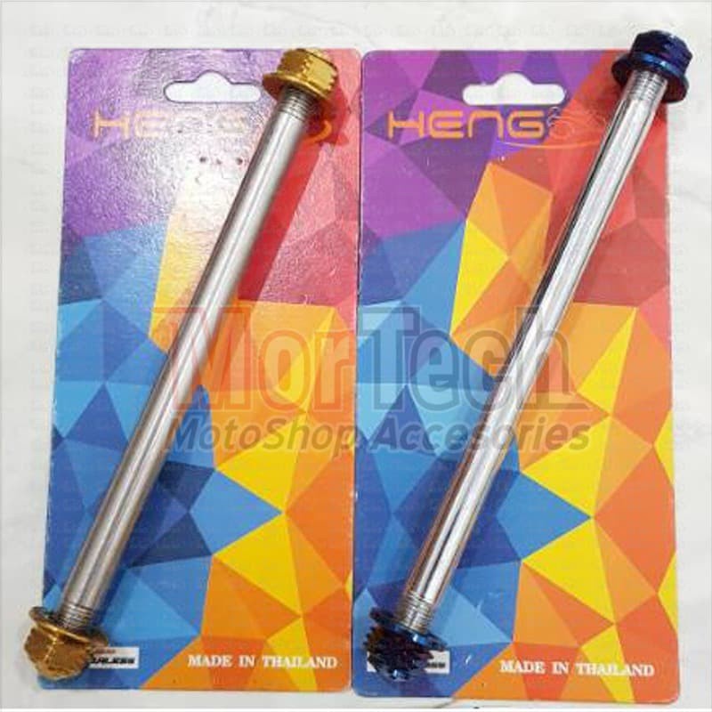 Probolt Thailand 2Tone Twotone M12x215mm Axle + Keylock Thailook เพลาล้อ Sweetener Scoopy Beat Vario