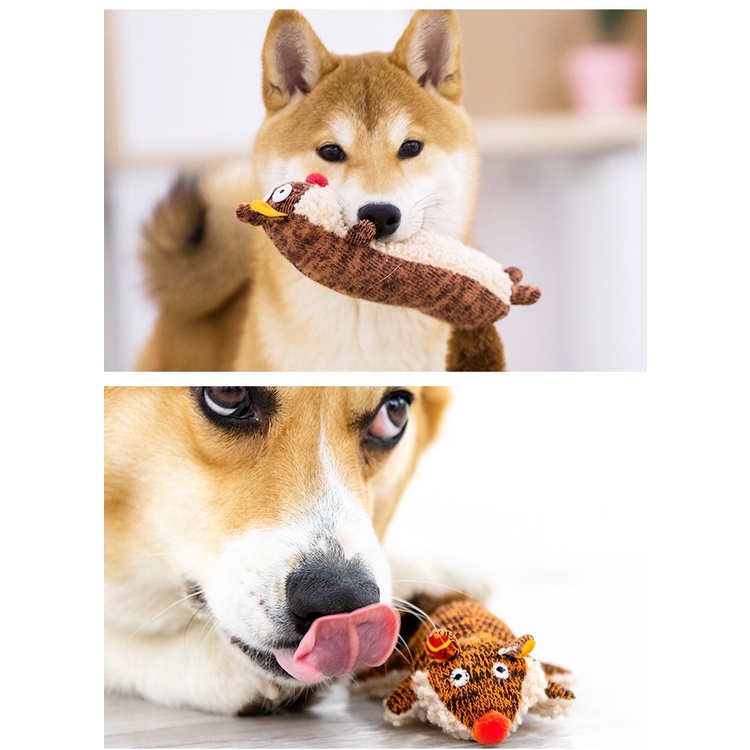 [  พร้อมส่ง] Gigwi ตุ๊กตามีเสียง สำหรับสุนัข Sounding Toys For Dogs ของเล่นสัตว์เลี้ยง ตุ๊กตารูปสัตว์พร้อมเสียงร้อง