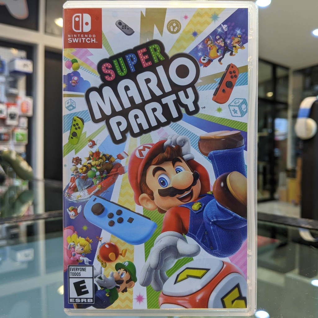 (ENG) มือ2 Super Mario Party แผ่นเกม NSW แผ่นNSW มือสอง Nintendo Switch (เล่น2คนได้)