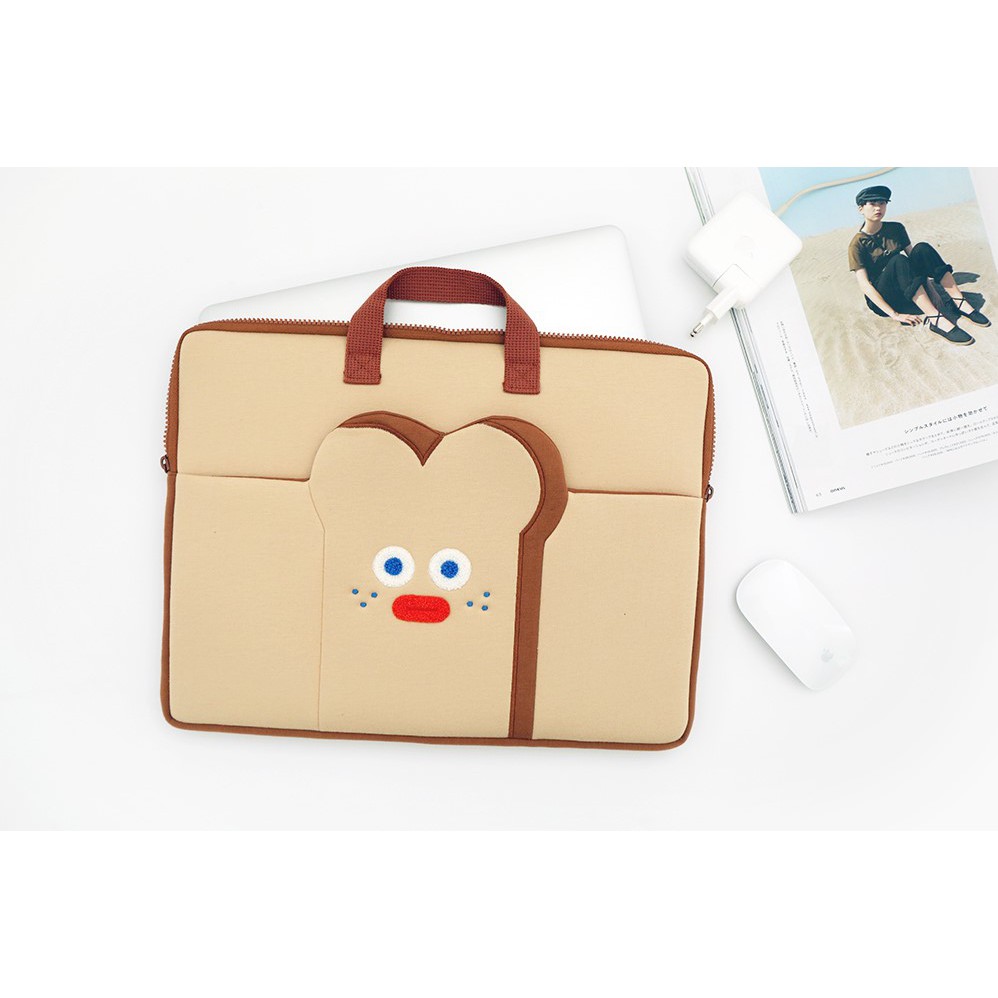 [ของแท้+พร้อมส่ง] Brunch Brother Laptop Pouch 15-17" กระเป๋าใส่โน้ตบุ๊ค มีหูหิ้ว Romane