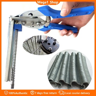 Hog Ring Plier Tool and 600pcs M Clips Staples Chicken Mesh Cage Wire Fencing Caged clamp Poultry Ki
