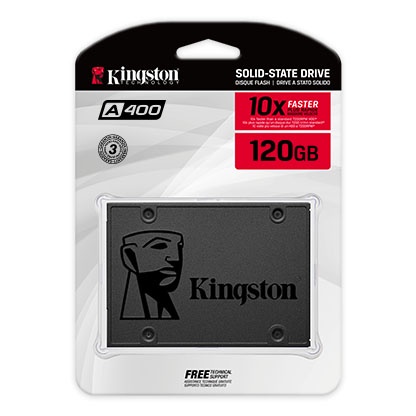 Kingston 240GB A400 SSD SATA 3 2.5" 500r/350w MB/s (SA400S37/240G)