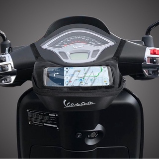 Piaggio vespa GTS300 Primavera sprint 150 motorcycle pedal bag navigation hanging bag waterproof and rainproof front bag can touch screen mobile navigation