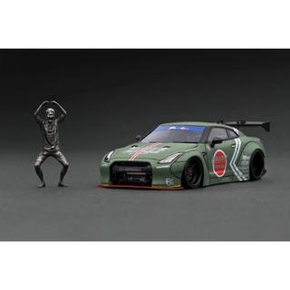 Ignition Model นิสสันสกายไลน์ 1/43 LB-WORKS Zero Fighter GT-R(R35) &amp; Mr. Kato Ignition Model