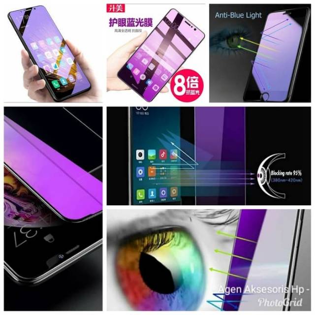 กระจกป้องกันแสงสีฟ้าเกาหลี Samsung A2 Core 5.0" กระจกกันรอย Samsung A2 Core A260 ANTI-RADIATION