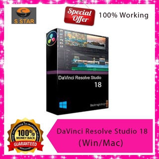 Blackmagic DaVinci Resolve Studio v18  [Full Version] [Permanent]