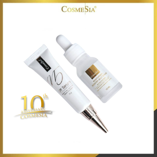 Cosmesia V.5 Lift Serum 15g + Cosmesia 𝗕𝗼𝗼𝘁𝘀𝘁𝗲𝗿 𝗷𝗲𝗹𝗹𝘆 𝘀𝗲𝗿𝘂𝗺 𝗛𝘆𝗮𝗹𝘂𝗿𝗼𝗻𝗶𝗰 𝗮𝗰𝗶𝗱 แพคคู่ ฟรีของแถม*ครีมรกม้า 3g 1ซอง