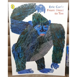 From Head to toe by Eric Carle picture book กระดาษอ่อน