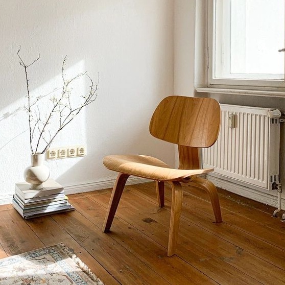 🔥พร้อมส่งทุกสี-จากไทย🔥 LCW Eames lounge chair wood