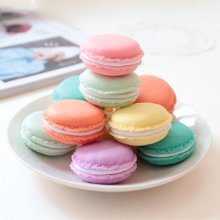 กล่องเก็บเครื่องประดับรูปทรงมาการองสีแคนดี้แบบพกพา