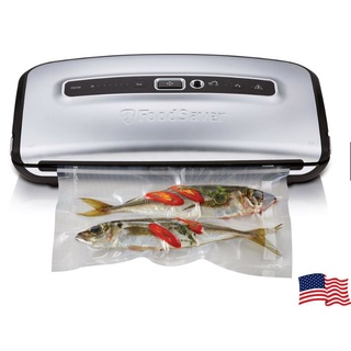 มือสอง สภาพดีมาก FFS016X FoodSaver® Silver Vacuum Sealing System with Roll Storage เครื่องซีลสูญญากาศ ถนอมอาหาร