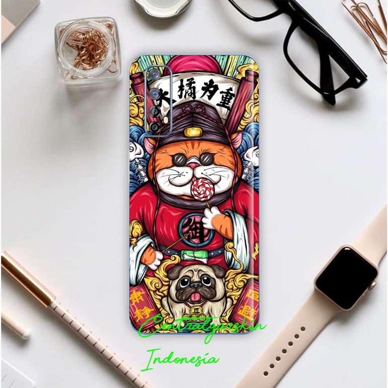 GARSKIN Realme 7 Matte color Motif [CENTRAL GARSKIN]