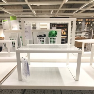 MADday - IKEA (ของแท้) VARIERA ชั้นต่อเสริม, ขาว มีให้เลือก 2 ขนาด IKEA