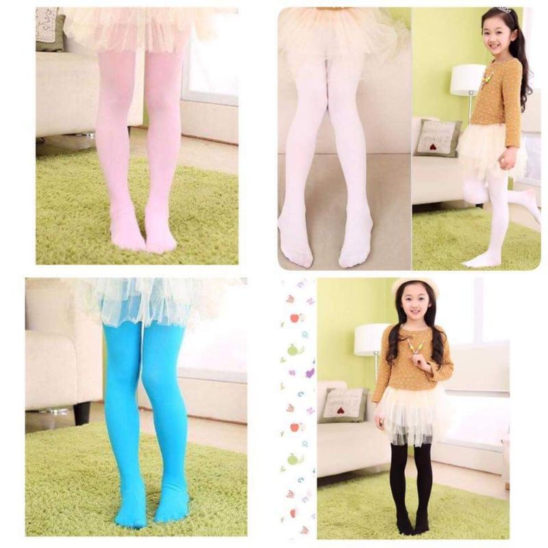 ถุงน่องเด็ก P44 ถุงน่องกึ่งเลคกิ้งเด็ก พร้อมส่ง จากไทย