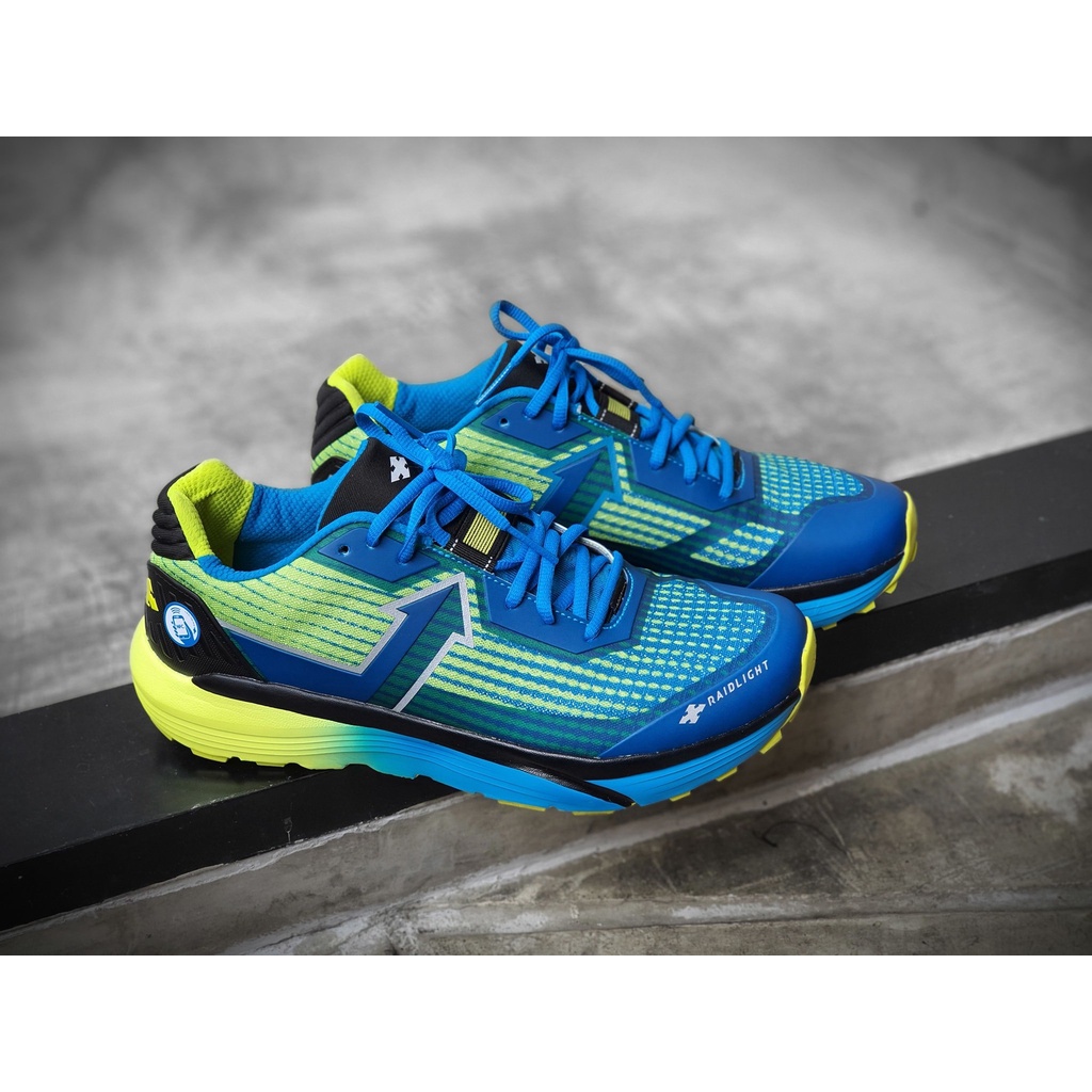 RAIDLIGHT​ รองเท้าวิ่งเทรล เดินป่า รุ่น Responsiv Ultra สี Blue/Lime