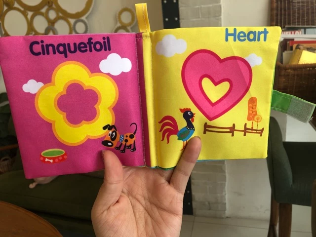 หนังสือผ้าเล่มเล็ก -- หนังสือผ้าสำหรับเด็ก thumbnail 8