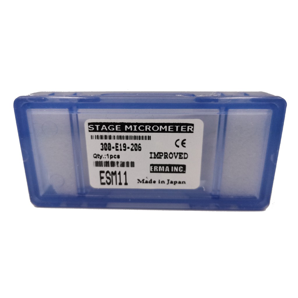 Stage micrometer model : ESM-11 , ERMA
