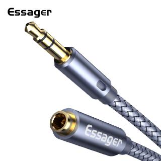 Essager สายเคเบิ้ลแจ็ค 3 . 5 มม. Female Splitter 3 . 5 มม. สําหรับหูฟัง